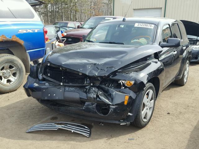 3GNDA13DX7S616088 - 2007 CHEVROLET HHR LS BLACK photo 2