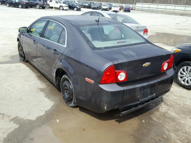 1G1ZA5E14BF338884 - 2011 CHEVROLET MALIBU LS 石墨色 照片 3