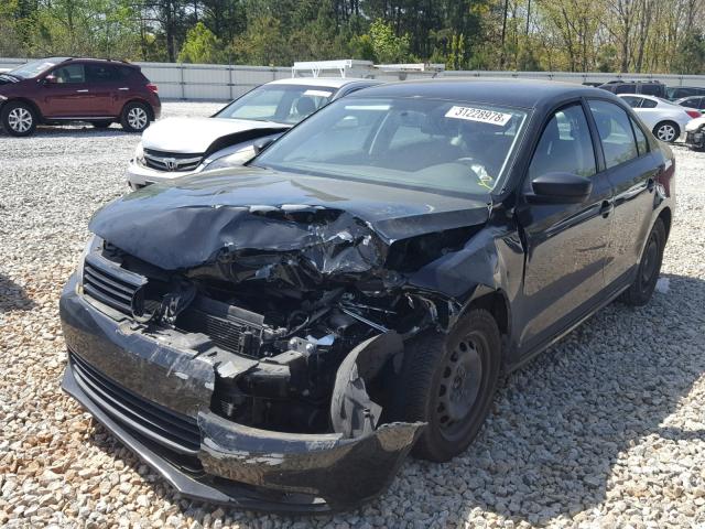 3VW2K7AJ6CM401666 - 2012 VOLKSWAGEN JETTA BASE 黑色 照片 2