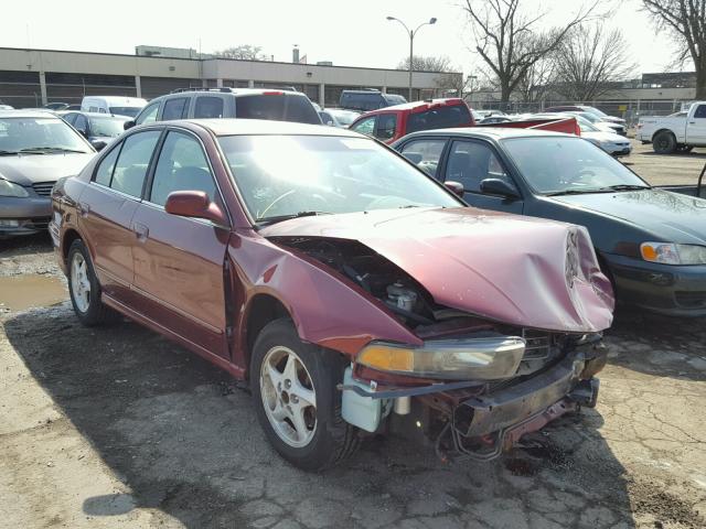 4A3AA46GX3E047327 - 2003 MITSUBISHI GALANT ES RED photo 1