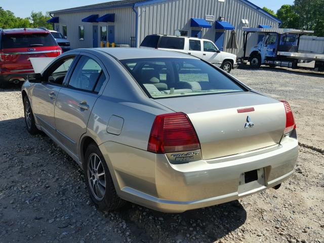 4A3AB36FX5E014619 - 2005 MITSUBISHI GALANT ES GOLD photo 3