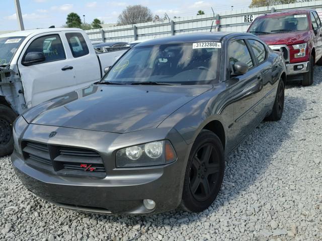 2B3KA53H58H152868 - 2008 DODGE CHARGER R/ GRAY photo 2