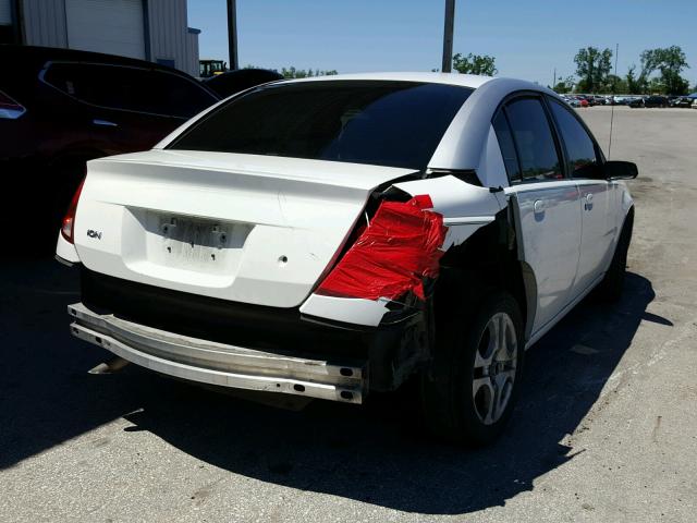 1G8AL52F93Z120920 - 2003 SATURN ION LEVEL WHITE photo 4