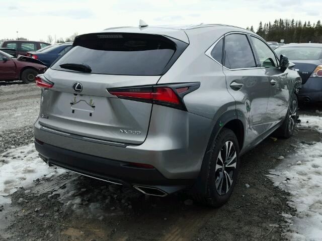 JTJBARBZ8J2163648 - 2018 LEXUS NX 200T SILVER photo 4