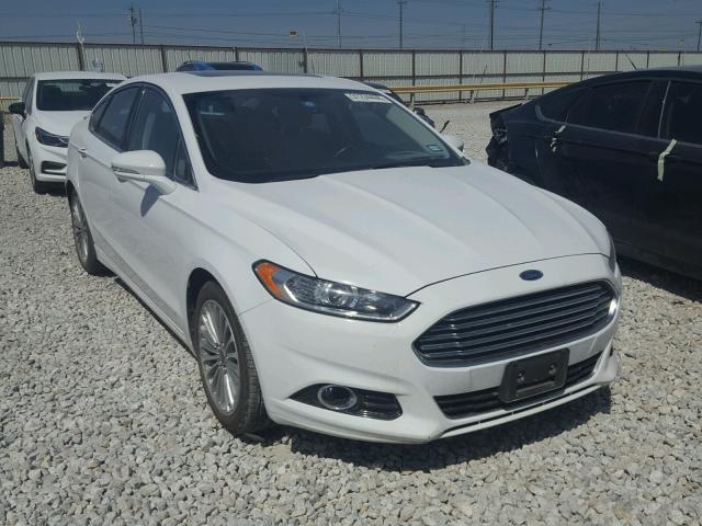 3FA6P0K92FR115859 - 2015 FORD FUSION TIT WHITE photo 1