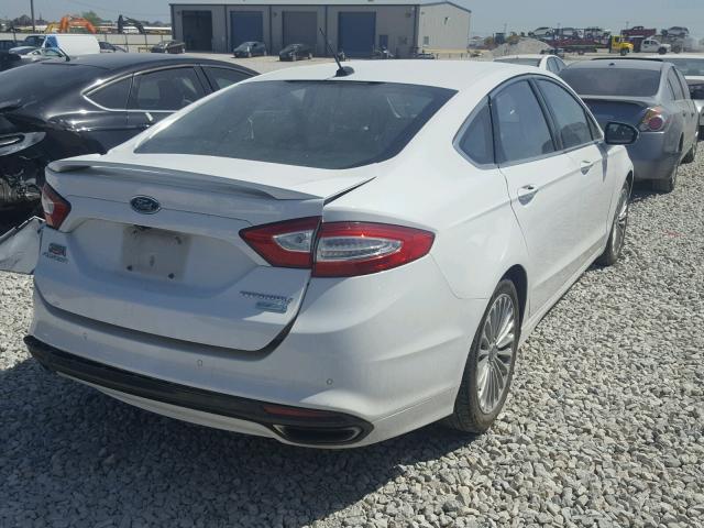 3FA6P0K92FR115859 - 2015 FORD FUSION TIT WHITE photo 4