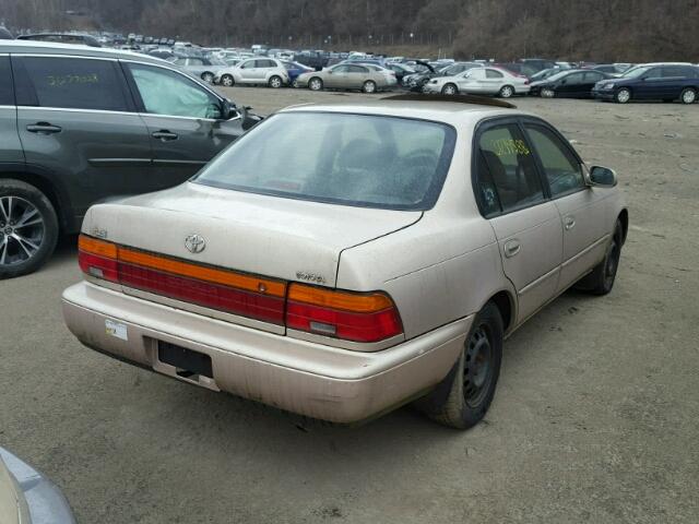 2T1AE00E2PC037682 - 1993 TOYOTA COROLLA LE TAN photo 4