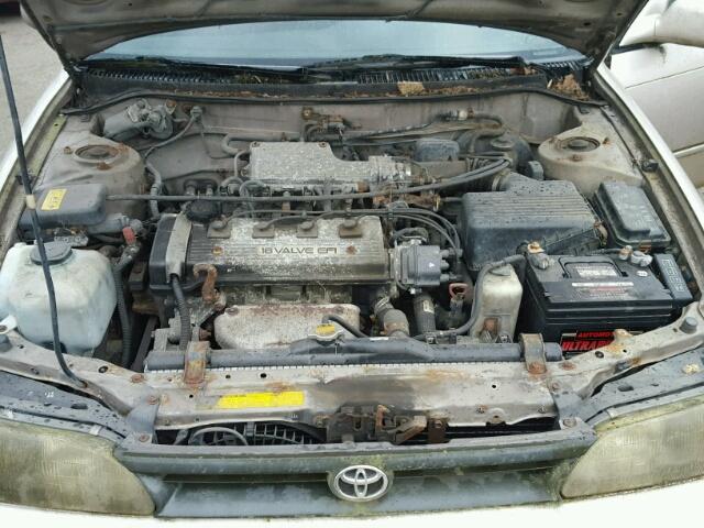 2T1AE00E2PC037682 - 1993 TOYOTA COROLLA LE 棕色 照片 7