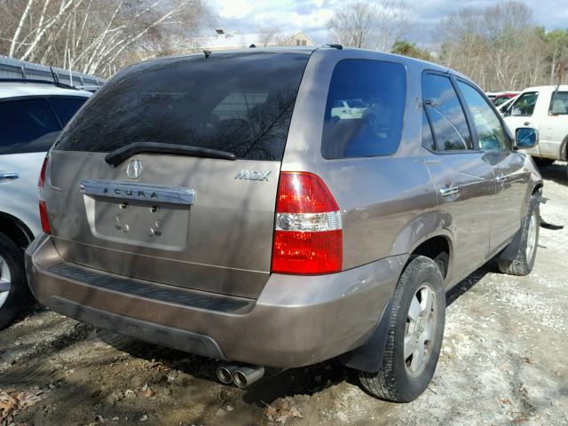 2HNYD18243H534793 - 2003 ACURA MDX BROWN photo 4