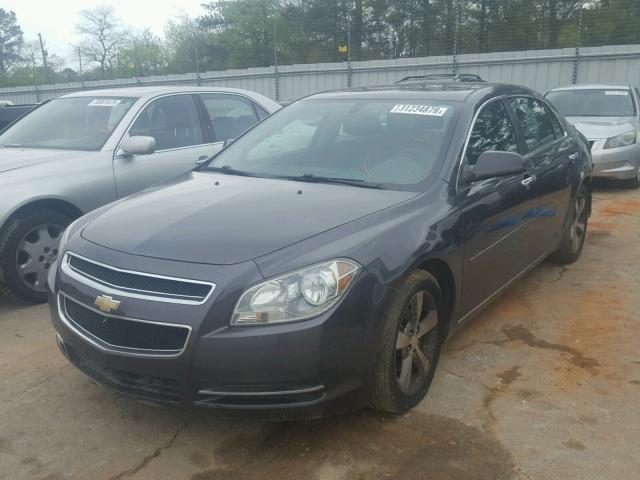 1G1ZC5E05CF251076 - 2012 CHEVROLET MALIBU 1LT CHARCOAL photo 2