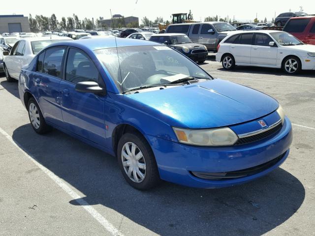 1G8AJ52FX4Z149592 - 2004 SATURN ION LEVEL BLUE photo 1
