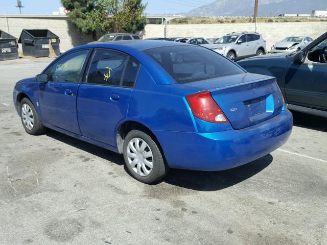1G8AJ52FX4Z149592 - 2004 SATURN ION LEVEL BLUE photo 3
