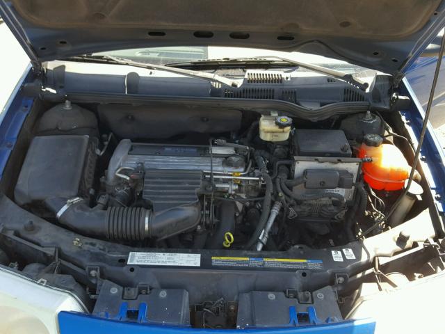 1G8AJ52FX4Z149592 - 2004 SATURN ION LEVEL BLUE photo 7