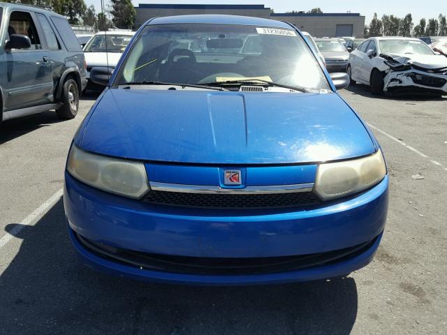 1G8AJ52FX4Z149592 - 2004 SATURN ION LEVEL BLUE photo 9
