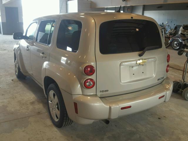 3GNCA13B99S620081 - 2009 CHEVROLET HHR LS GOLD photo 3