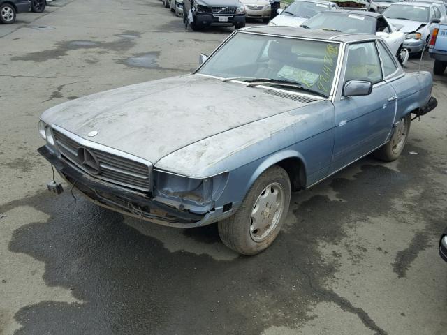 10704412043077 - 1976 MERCEDES-BENZ 450SEL BLUE photo 2