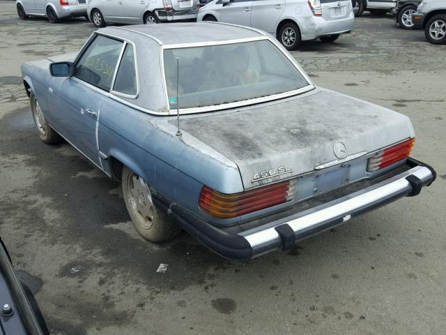 10704412043077 - 1976 MERCEDES-BENZ 450SEL BLUE photo 3