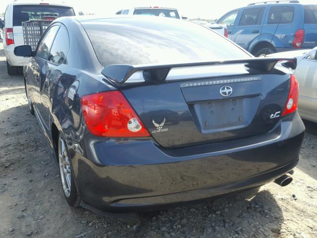 JTKDE167370172202 - 2007 TOYOTA SCION TC 灰色 照片 3