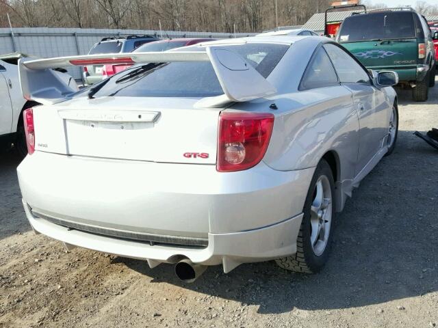 JTDDY38T030065008 - 2003 TOYOTA CELICA GT- SILVER photo 4