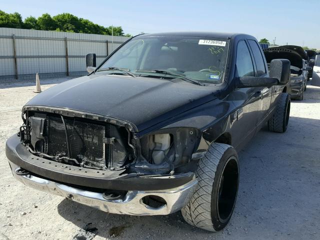 3D7KR28AX7G843447 - 2007 DODGE RAM 2500 S BLACK photo 2