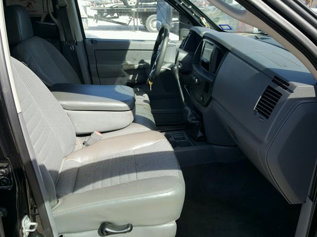 3D7KR28AX7G843447 - 2007 DODGE RAM 2500 S BLACK photo 5