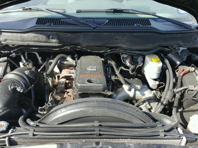 3D7KR28AX7G843447 - 2007 DODGE RAM 2500 S BLACK photo 7