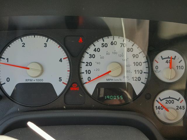 3D7KR28AX7G843447 - 2007 DODGE RAM 2500 S BLACK photo 8