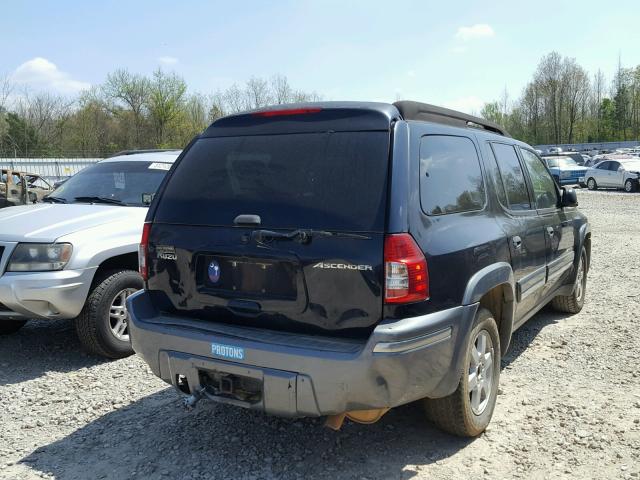4NUES16S046105840 - 2004 ISUZU ASCENDER S 黑色 照片 4