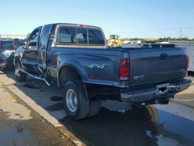 1FTWW33P73ED05005 - 2003 FORD F350 CHARCOAL photo 3