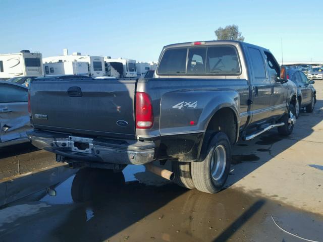 1FTWW33P73ED05005 - 2003 FORD F350 CHARCOAL photo 4