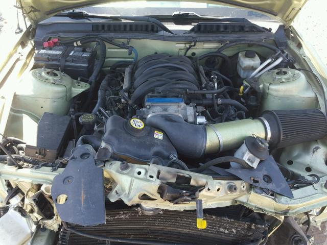 1ZVFT85H155163567 - 2005 FORD MUSTANG GT GREEN photo 7