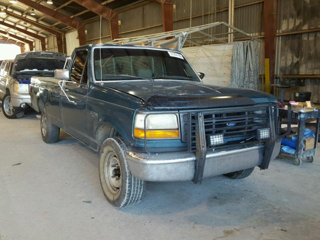 2FTHF25H4SCA15804 - 1995 FORD F250 GREEN photo 1