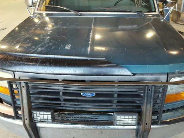 2FTHF25H4SCA15804 - 1995 FORD F250 GREEN photo 7