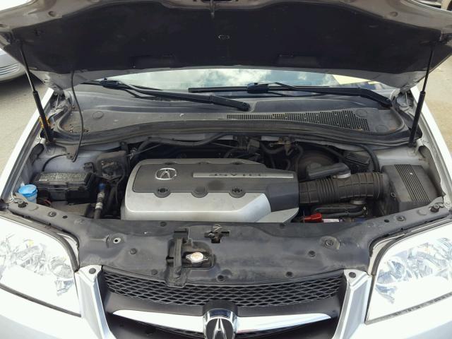 2HNYD18833H539116 - 2003 ACURA MDX TOURIN SILVER photo 7