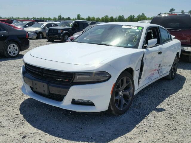 2C3CDXCT5JH209865 - 2018 DODGE CHARGER R/ WHITE photo 2