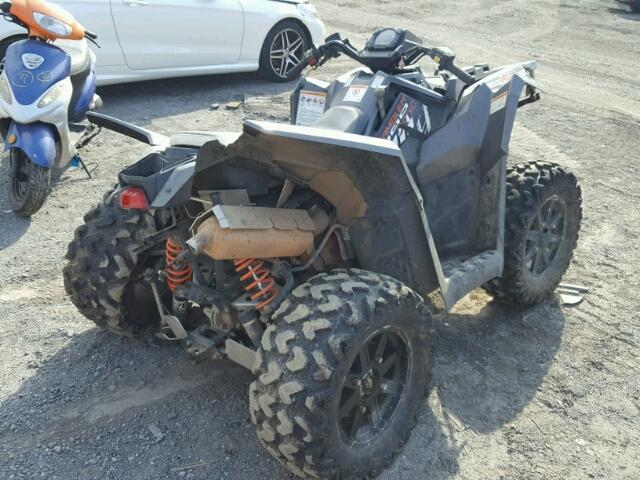 4XASVE950HA633343 - 2017 POLARIS SCRAMBLER BLACK photo 4