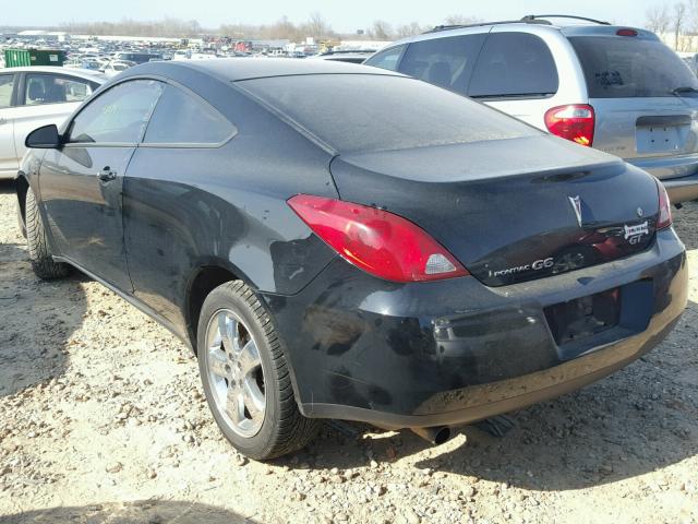 1G2ZH18N674114629 - 2007 PONTIAC G6 GT BLACK photo 3