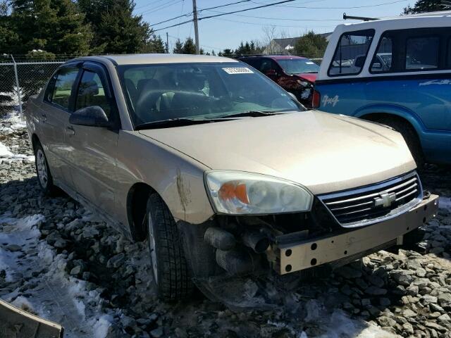 1G1ZS51F16F230811 - 2006 CHEVROLET MALIBU LS Qızıl foto 1