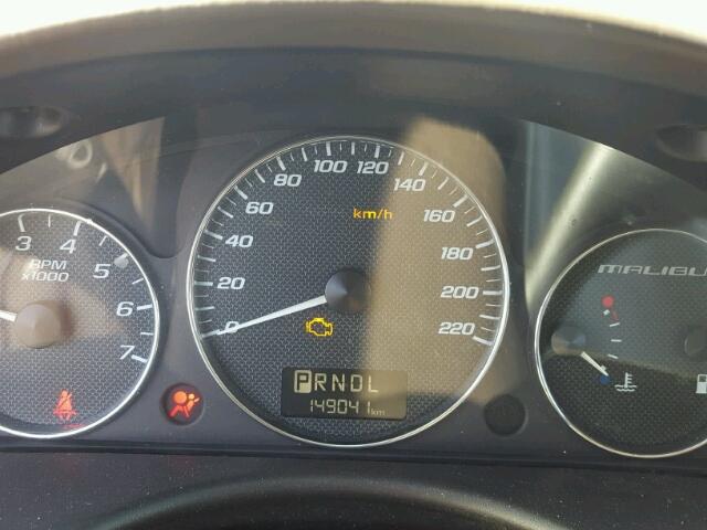 1G1ZS51F16F230811 - 2006 CHEVROLET MALIBU LS Qızıl foto 8