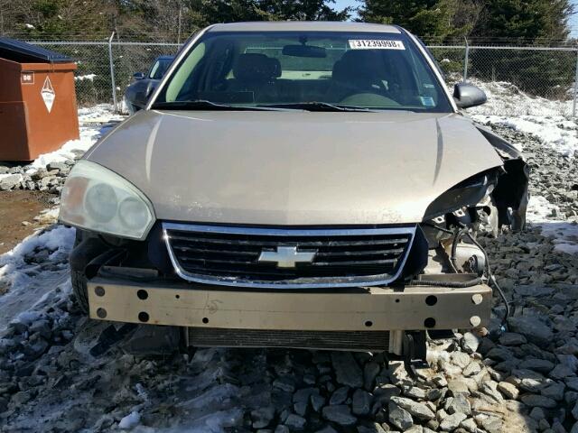 1G1ZS51F16F230811 - 2006 CHEVROLET MALIBU LS Qızıl foto 9