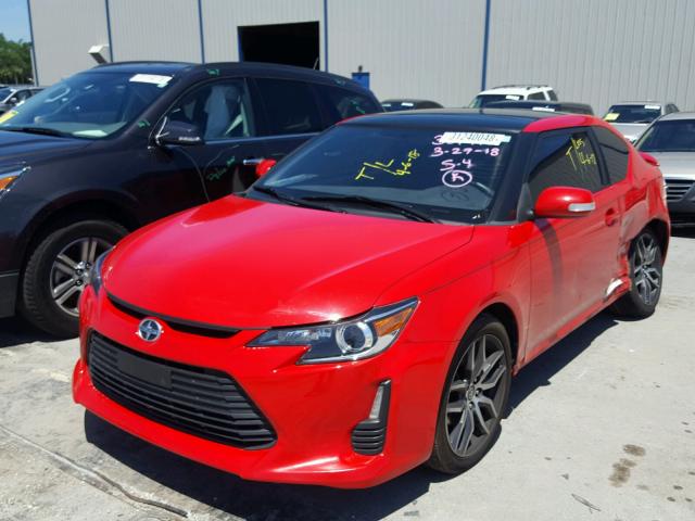 JTKJF5C76FJ001223 - 2015 TOYOTA SCION TC 红色 照片 2