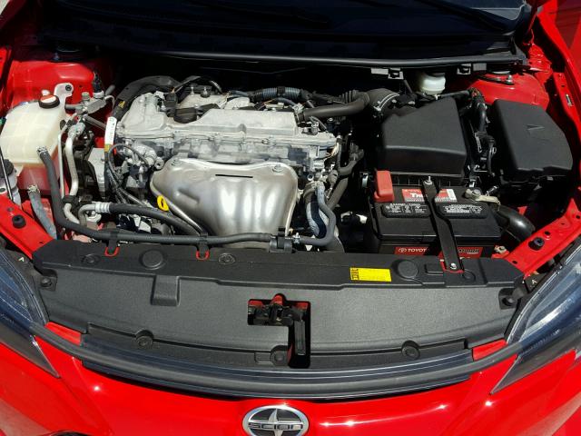 JTKJF5C76FJ001223 - 2015 TOYOTA SCION TC 红色 照片 7