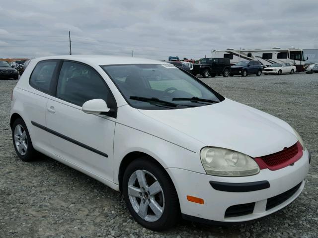 WVWBR71K57W055459 - 2007 VOLKSWAGEN RABBIT WHITE photo 1