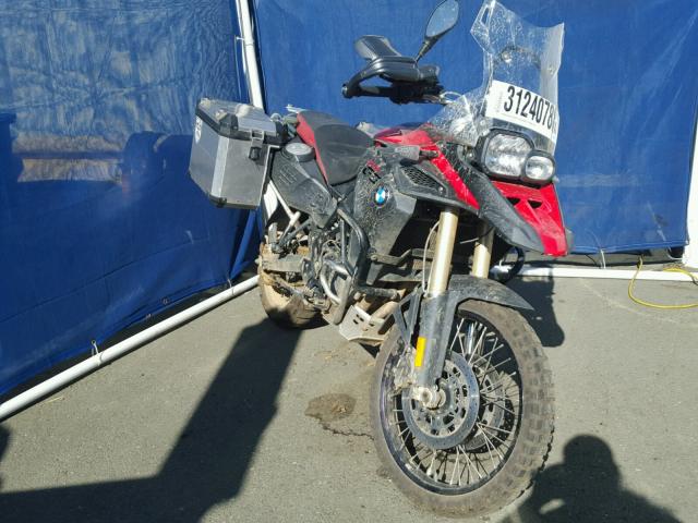 WB10B1506EZF89471 - 2014 BMW F800 GS AD RED photo 1