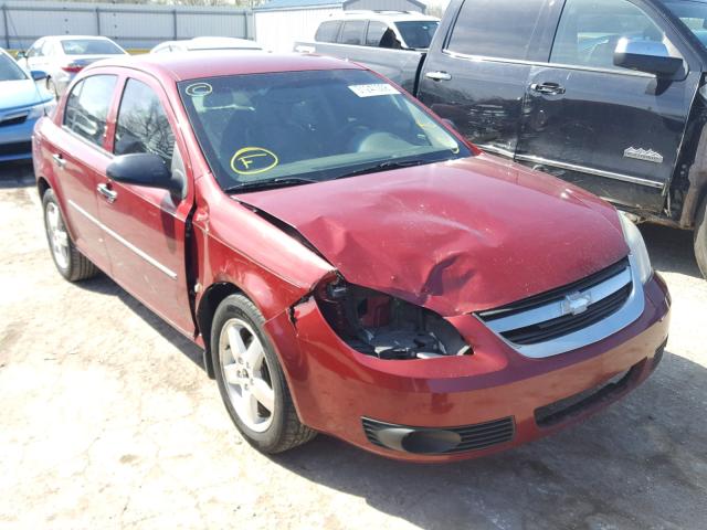 1G1AZ58F277259745 - 2007 CHEVROLET COBALT LTZ BURGUNDY photo 1