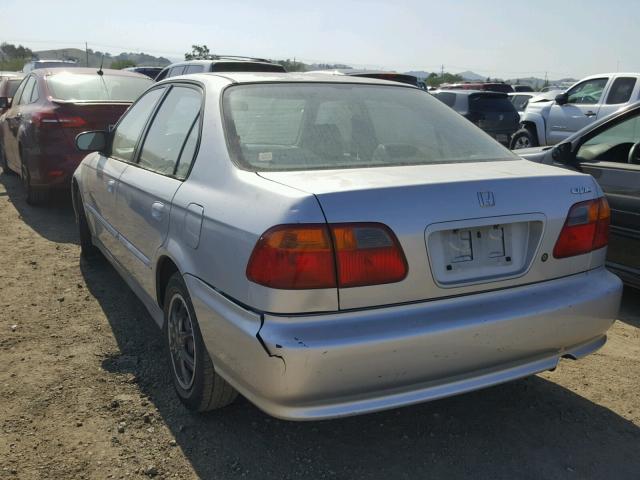 2HGEJ6613XH588537 - 1999 HONDA CIVIC BASE فضي صورة 3