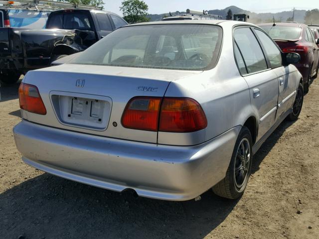 2HGEJ6613XH588537 - 1999 HONDA CIVIC BASE فضي صورة 4