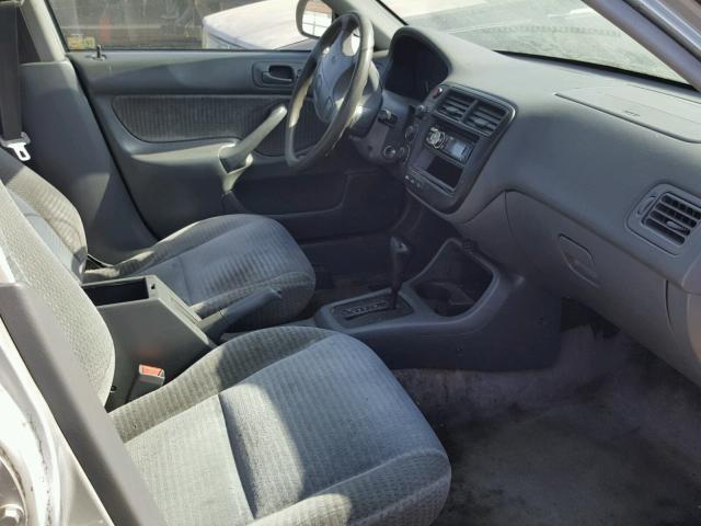 2HGEJ6613XH588537 - 1999 HONDA CIVIC BASE فضي صورة 5