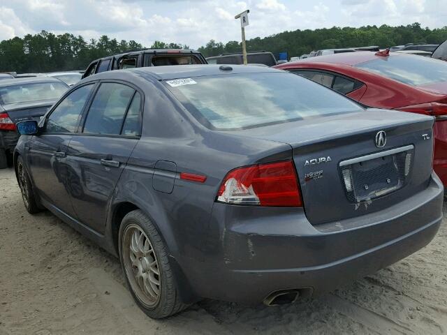 19UUA66295A056144 - 2005 ACURA TL GRAY photo 3