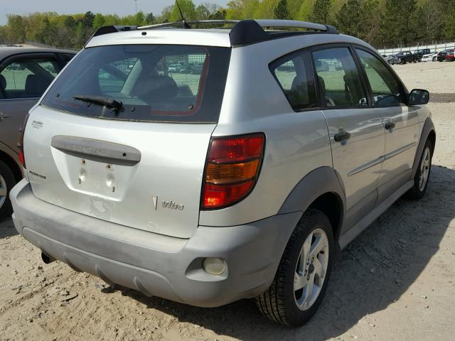 5Y2SM62824Z464475 - 2004 PONTIAC VIBE SILVER photo 4